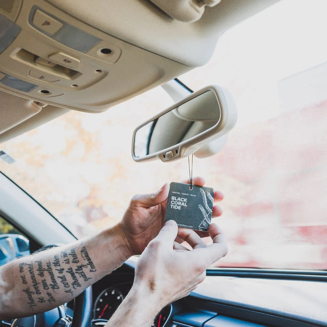 Broken Top Black Coral Tide Car Freshener