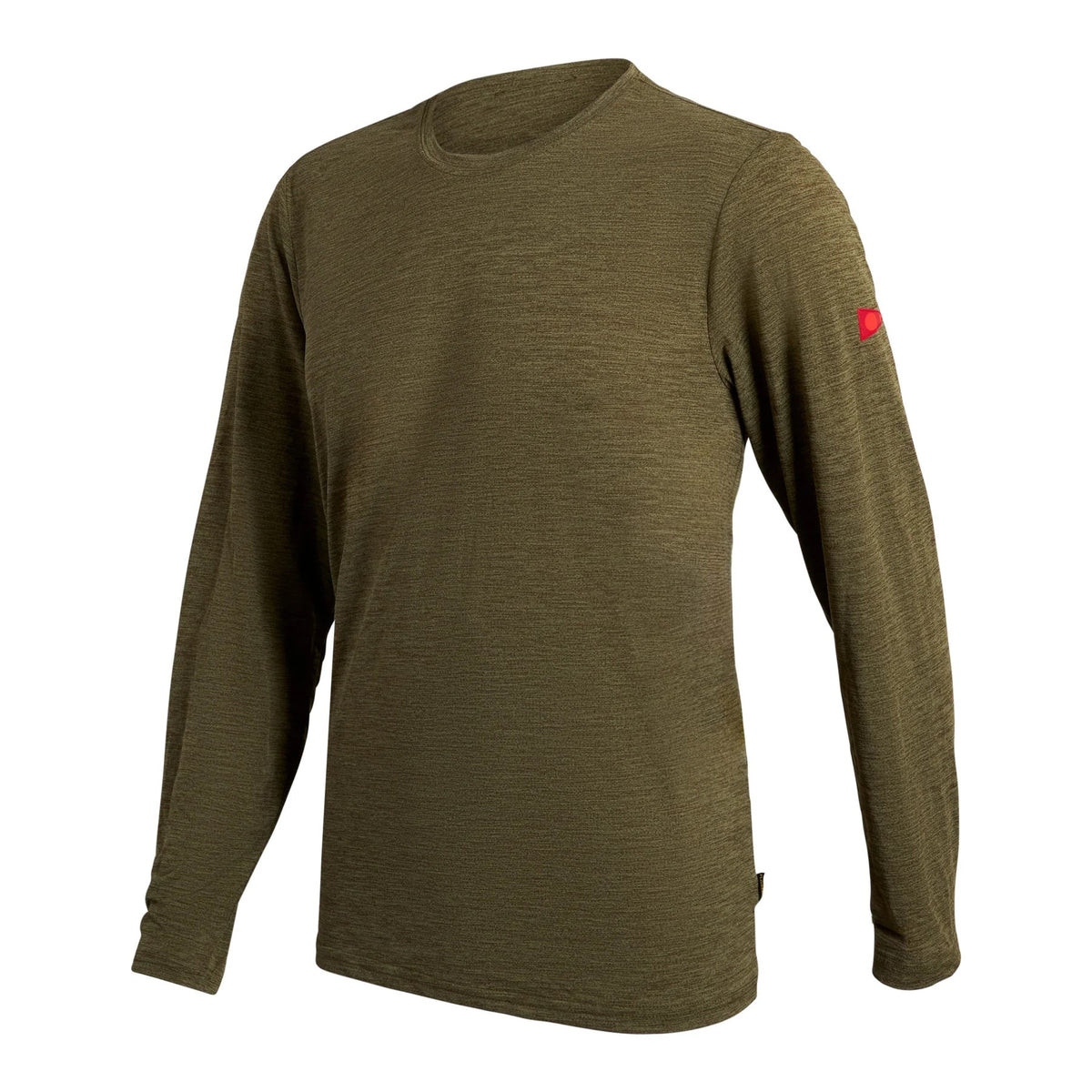 Florence Marine X Airtex Long Sleeve Shirt - Heather Burnt Olive