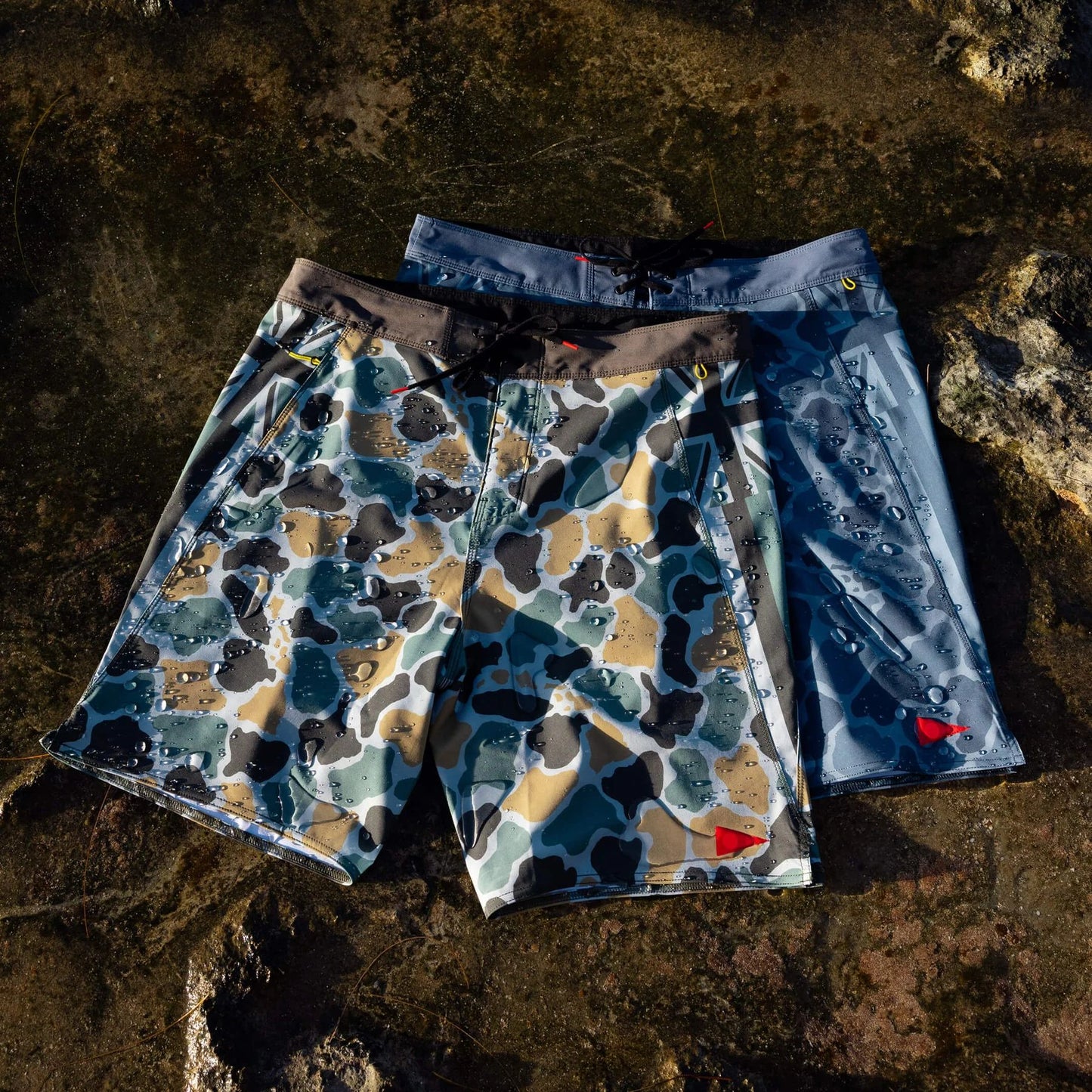 Florence Marine X F1 Pro Hawaii Camo Boardshort - Peace Camo