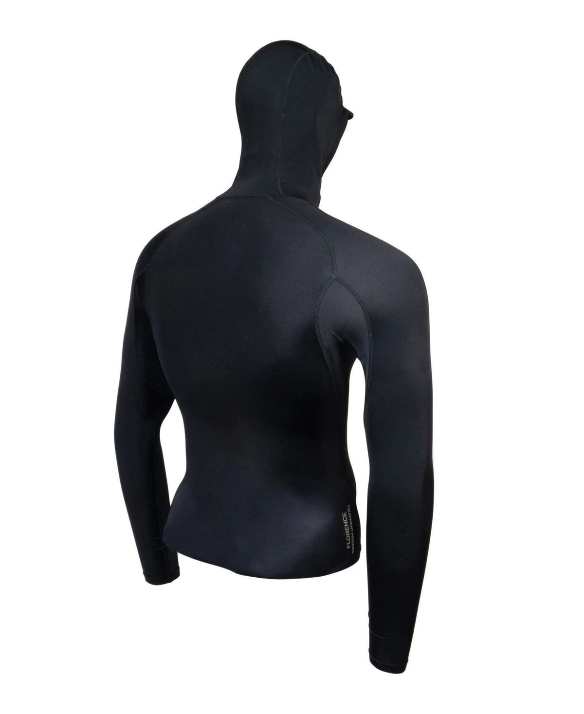 Florence Marine X Long Sleeve Hooded Rashguard - Black