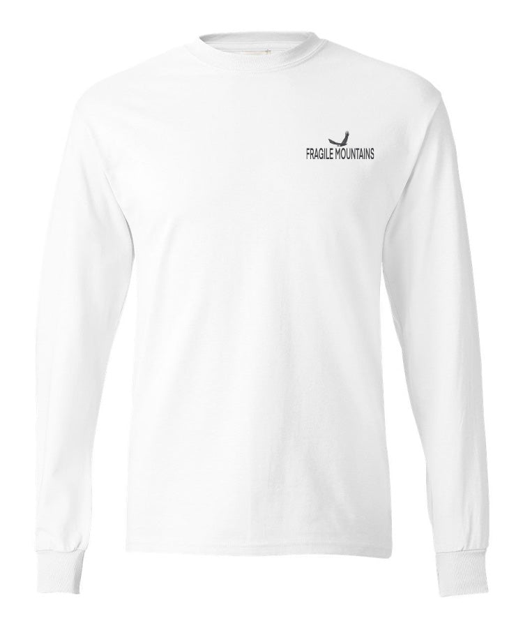 Fragile Mountains 395 Longsleeve Tee - White