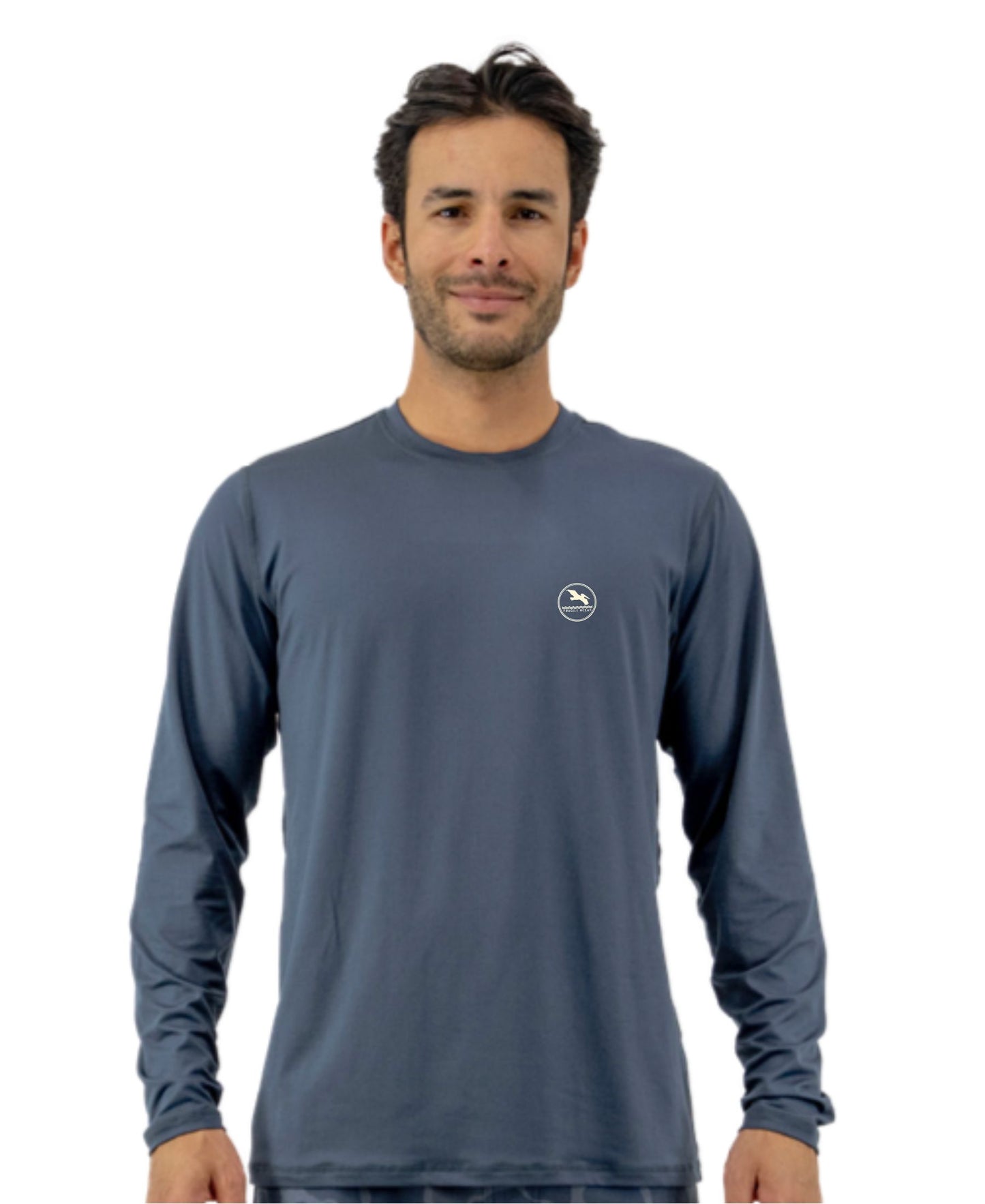 Fragile Ocean Cortez UPF 50 Performance Long Sleeve Shirt - Navy