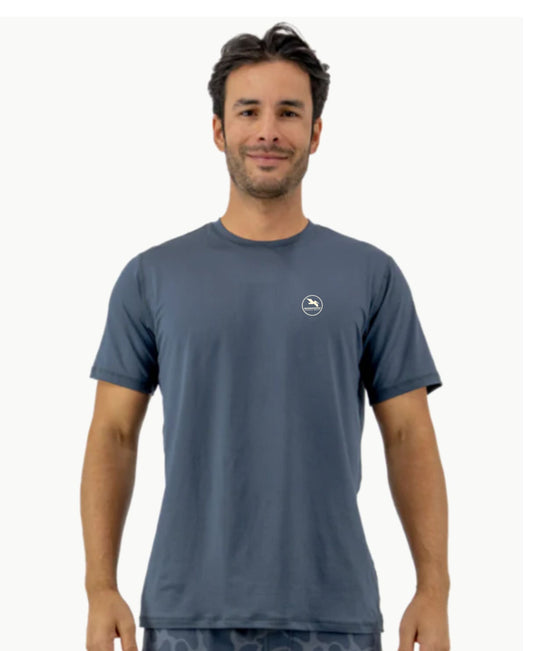 Fragile Ocean Cortez UPF 50 Performance Shirt - Navy