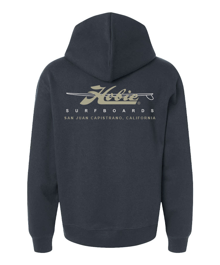 Hobie Classic San Juan Capistrano Zip Hoodie - Asphalt