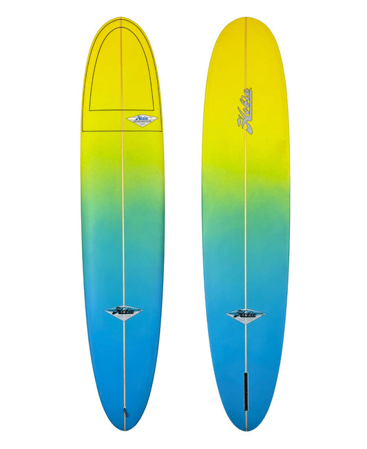Hobie Peter Pan Performance Slug 9'1" Longboard - Blue Air Brush