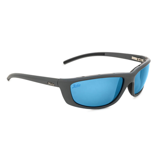 Hobie Polarized Cabo Sport Satin Grey & Cobalt Mirror Sunglasses