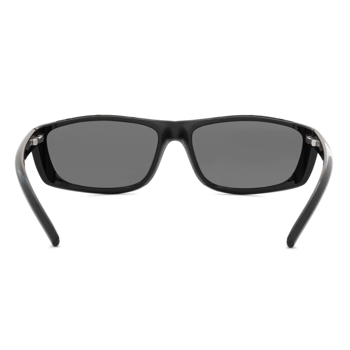 Hobie Polarized Cabo Sport Shiny Black & Grey Sunglasses - Black