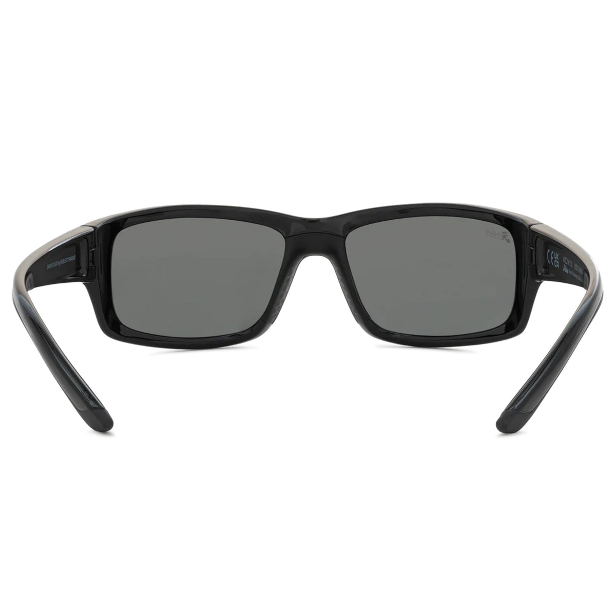 Hobie Polarized Snook Float Shiny Black/Grey Sunglasses - Black