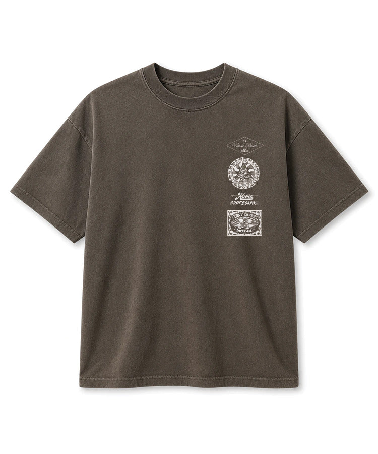 Hobie Stacked Lams Tee - CLOVE