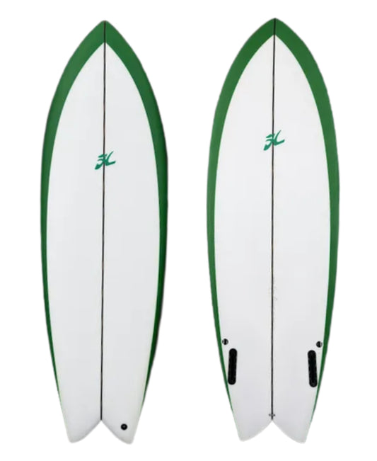 Hobie Twinzer Fish 5'6" Shortboard - Royal Blue Tint