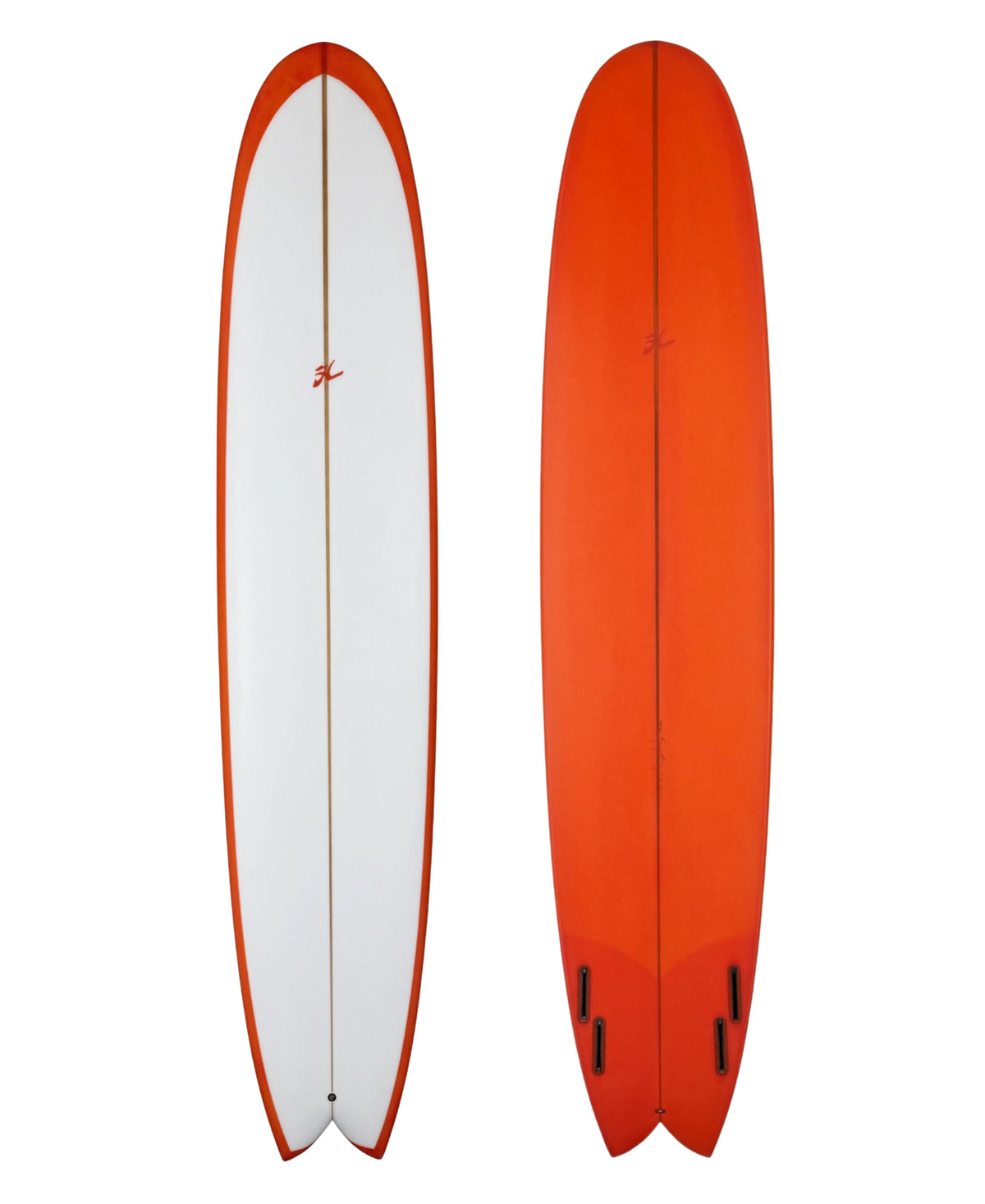 Hobie Wahoo 9'3" Longboard - Red Orange