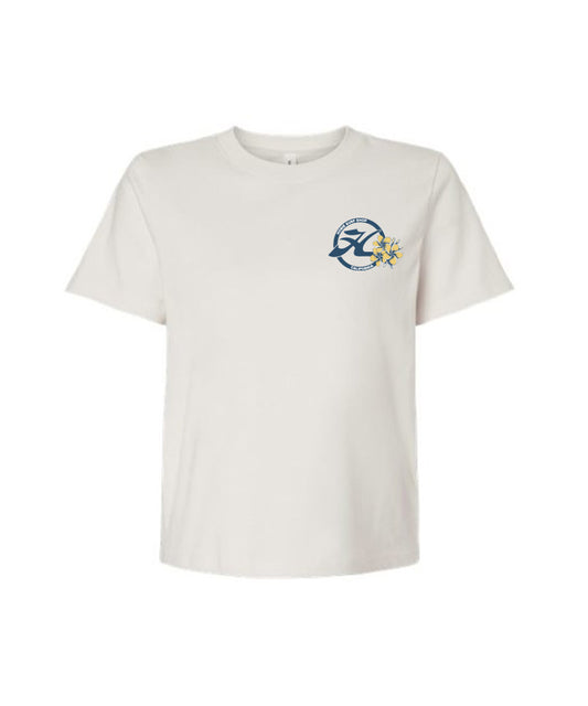 Hobie Women's Plumeria Tee - Vintage White