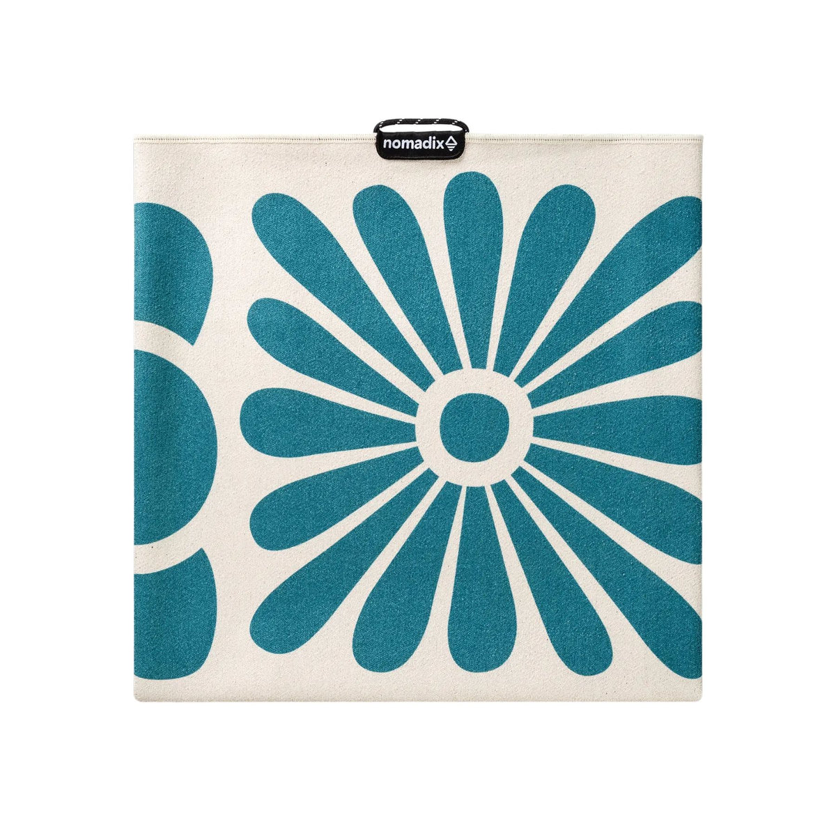 Nomadix Original Towel: Big Flowers - Ocean Blue
