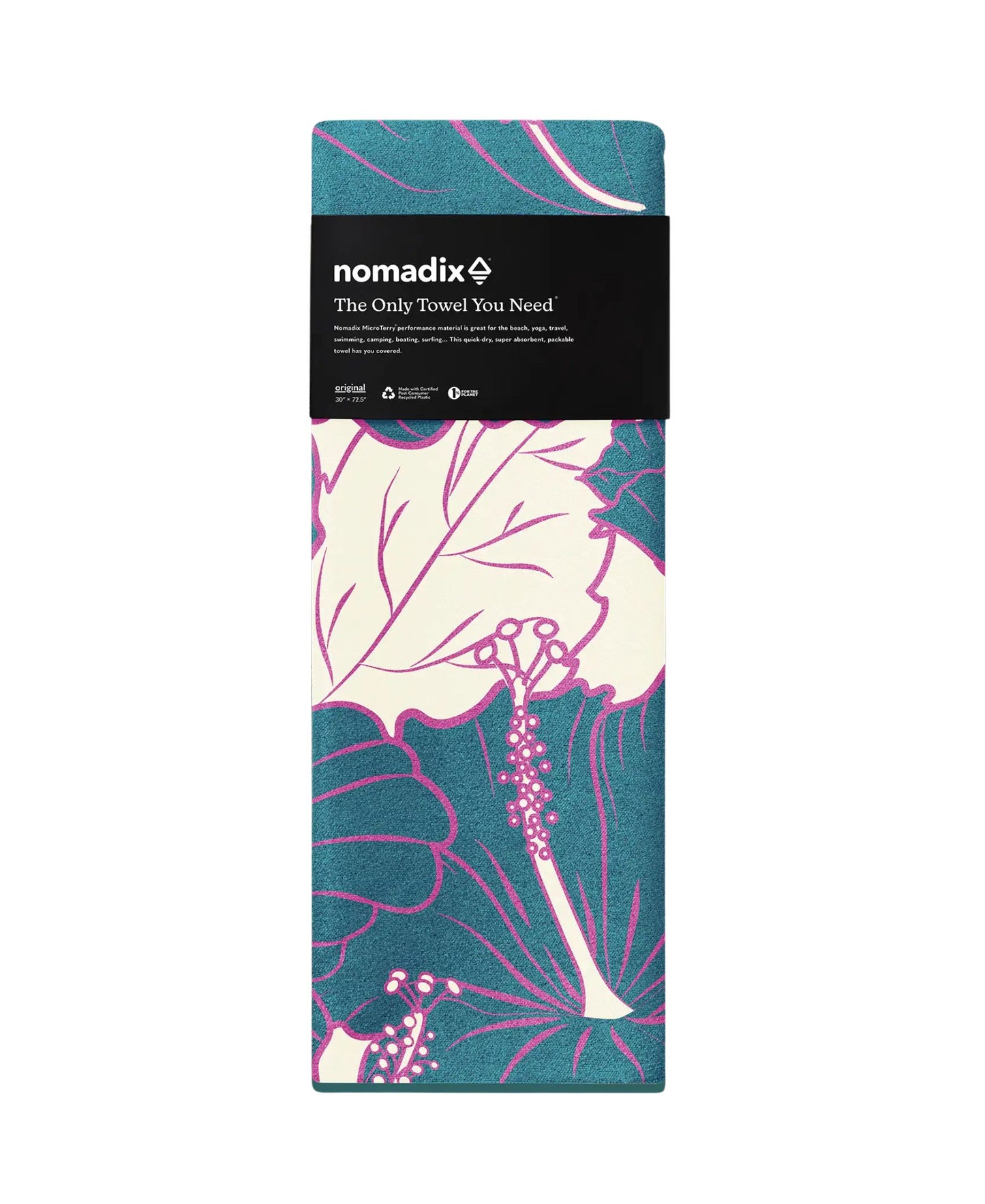 Nomadix Original Towel: Hibiscus - Teal