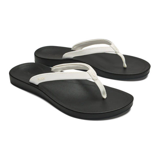 Olukai 'Uiki Women's Water-Friendly Beach Sandals - White