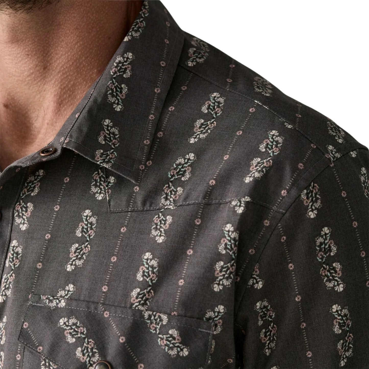 Patagonia Men's Go To Western Shirt - Lowlands: Forge Grey