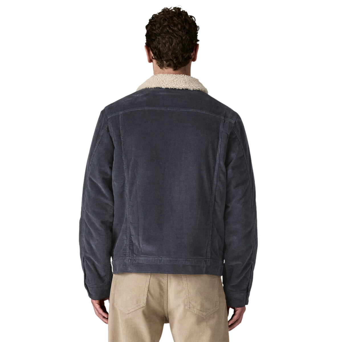 Patagonia Men's Pile-Lined Trucker Jacket - Smolder Blue