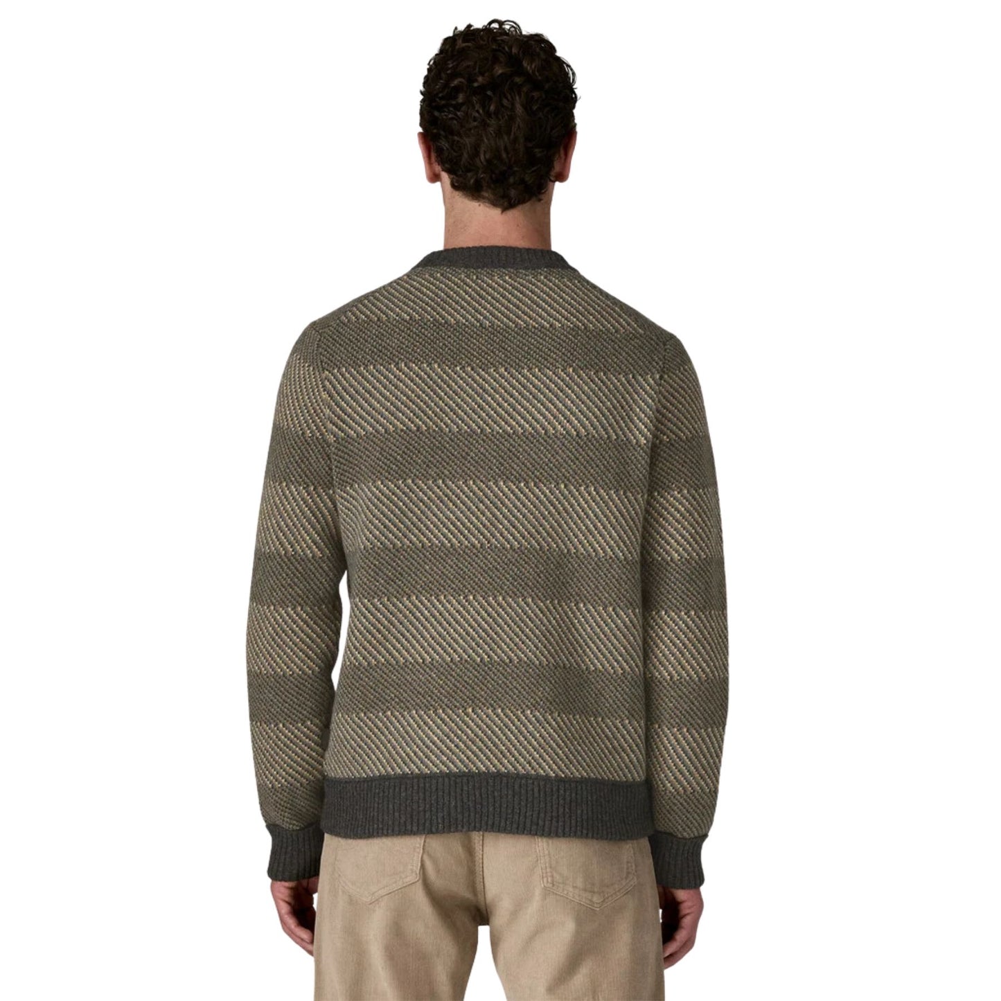 Patagonia Men's Recycled Wool-Blend Sweater - Longshore: Forge Grey