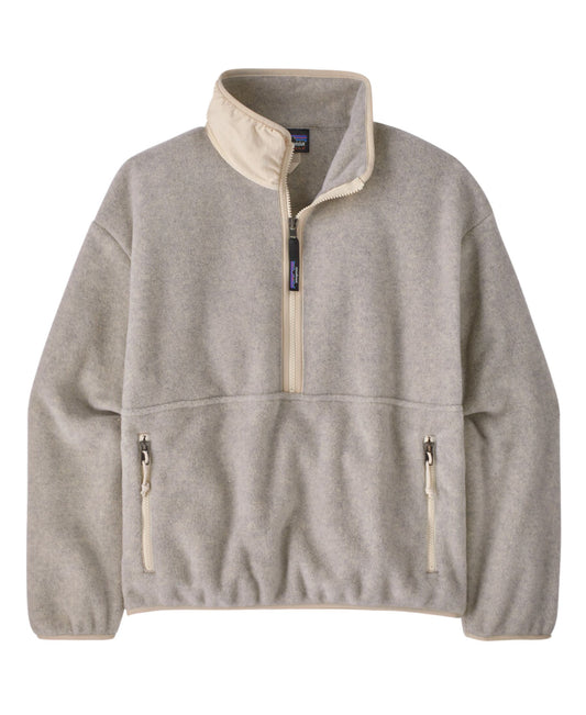 Patagonia Women's Synchilla Fleece Marsupial - Oatmeal Heather w/ Natural