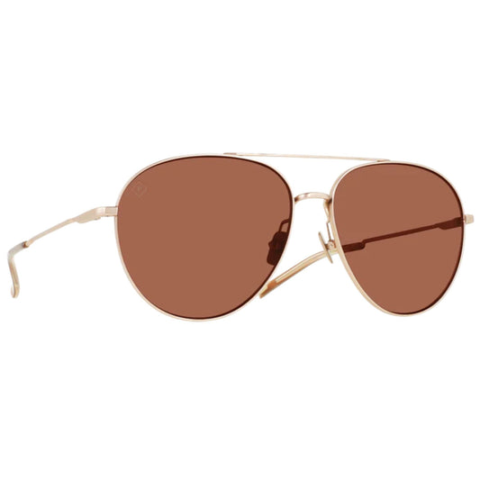 Raen Serona Satin Rose Gold & Solace Polarized Sunglasses - Satin Rose Gold / Solace Polarized
