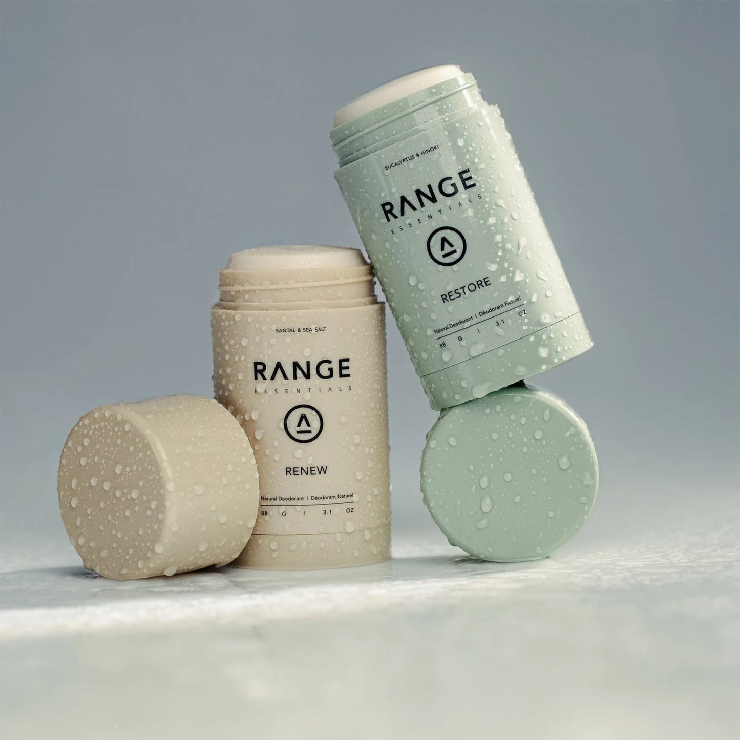 Range Essentials Deoderant - Renew: Santal & Sea Salt