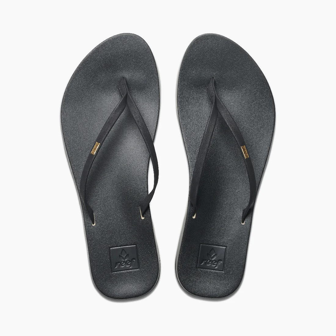 Reef Cushion Bounce Slim Black Women's Sandal - Black