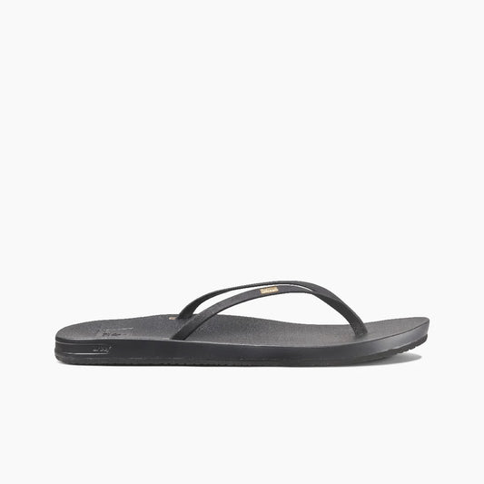 Reef Cushion Bounce Slim Black Women's Sandal