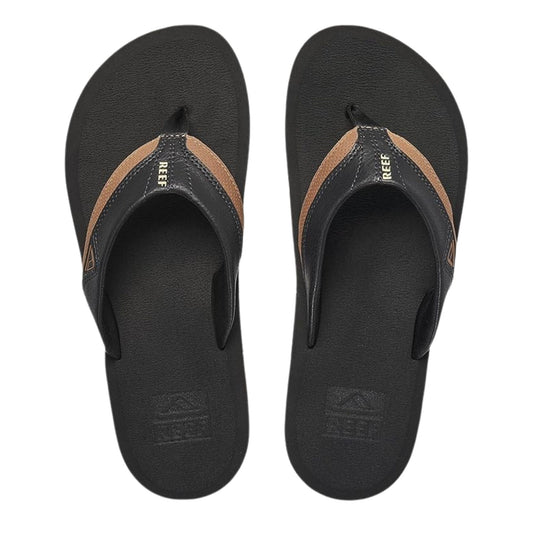 Reef Cushion Dawn Black & Tan Men's Sandals