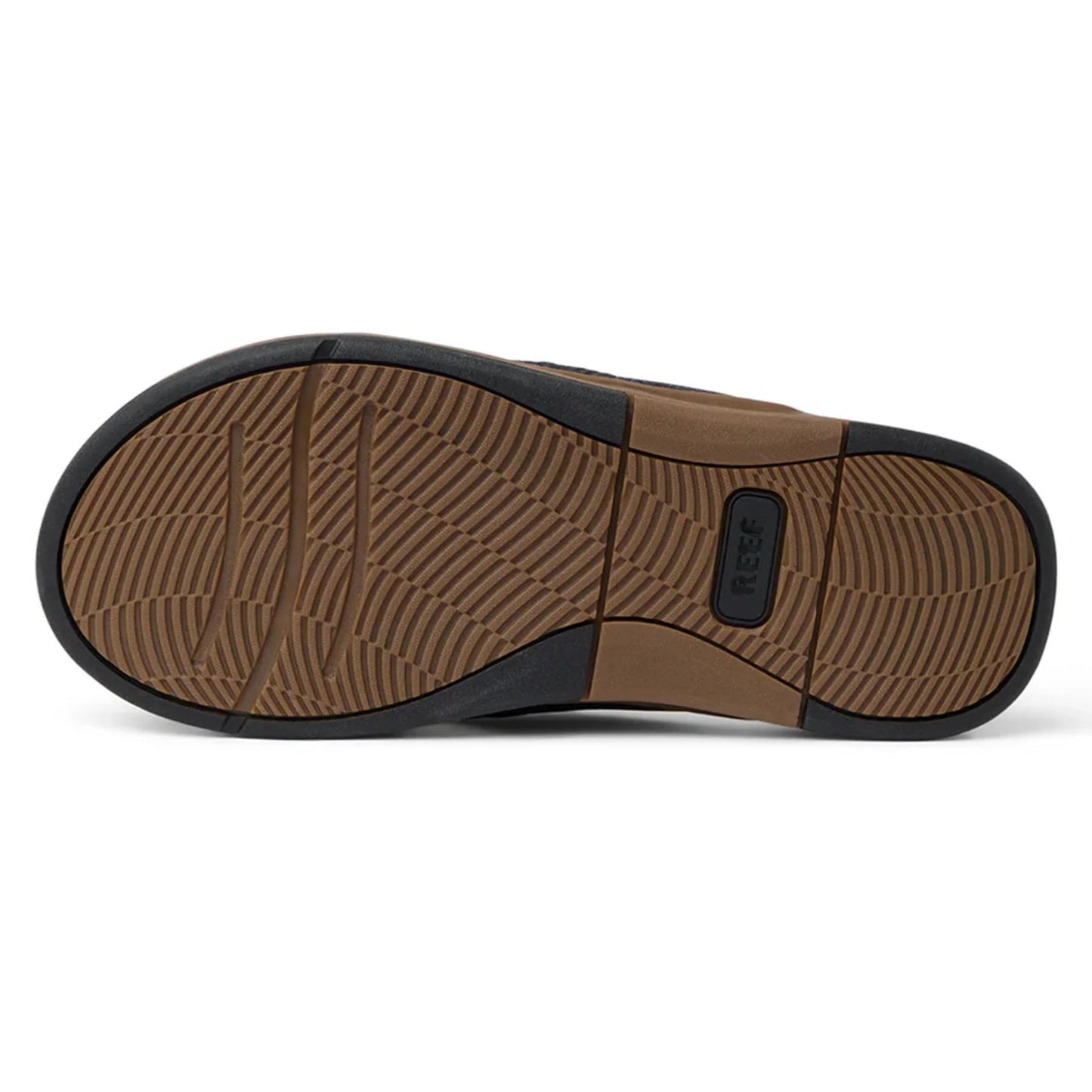 Reef Offshore Black & Gum Men's Sandals - Black/Gum