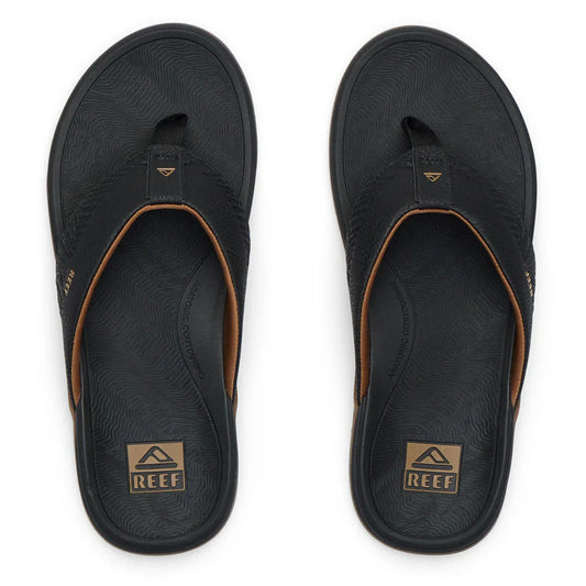 Reef Offshore Black & Gum Men's Sandals