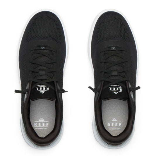 Reef Shoreline Del Mar Black & White Men's Sneakers