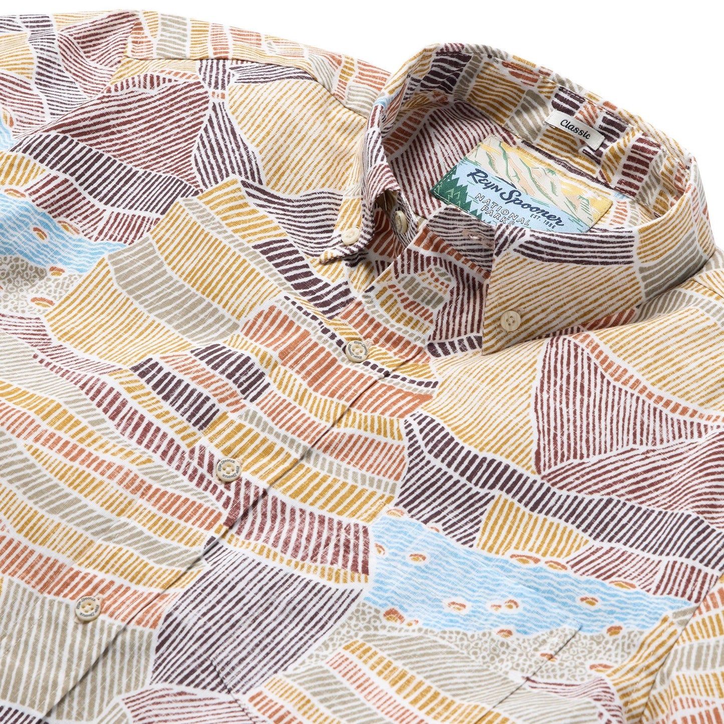 Reyn Spooner Grand Canyon Button Down Shirt - Canyon Sunset
