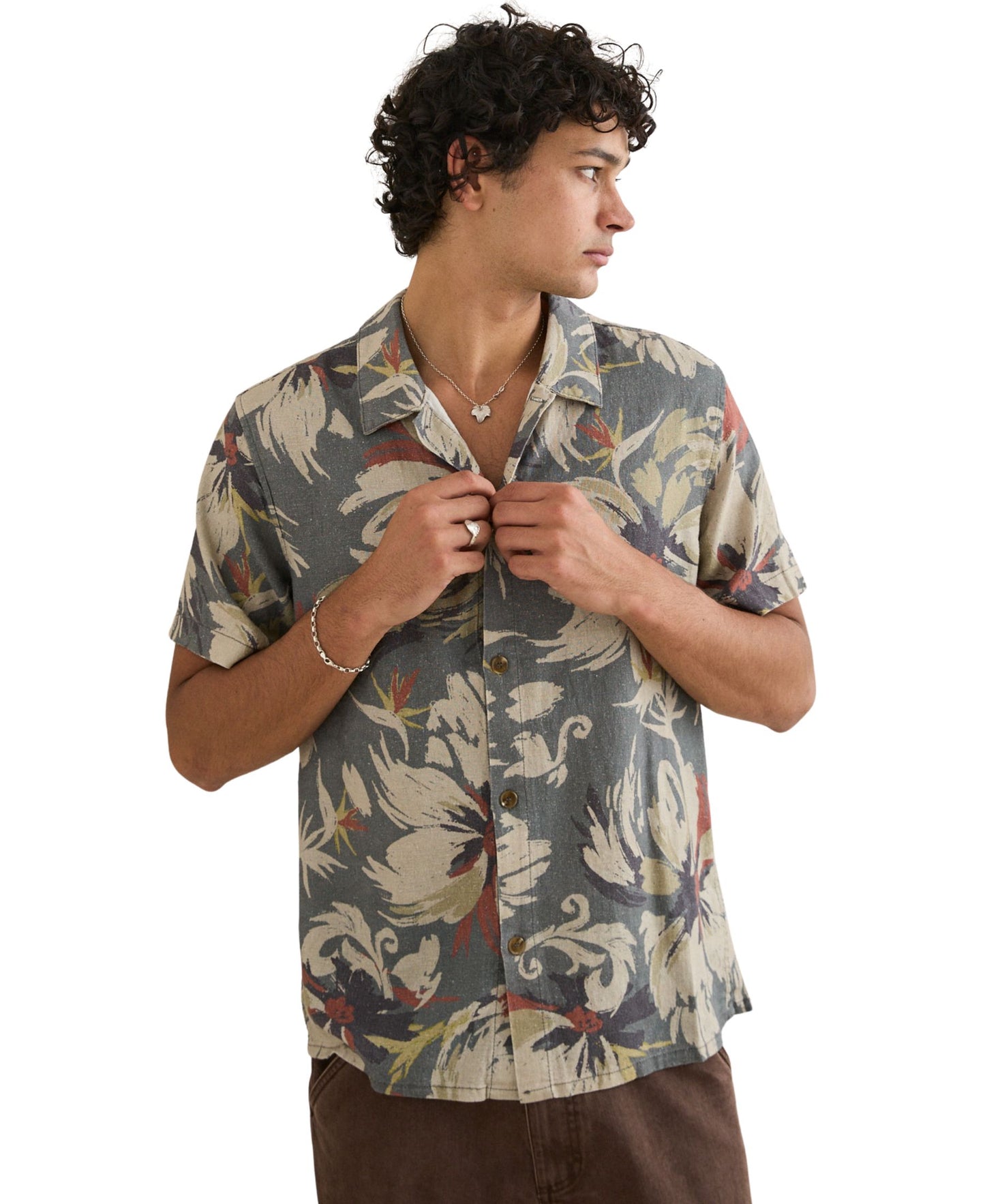 Rhythm Tropical Camo Shirt - Camo