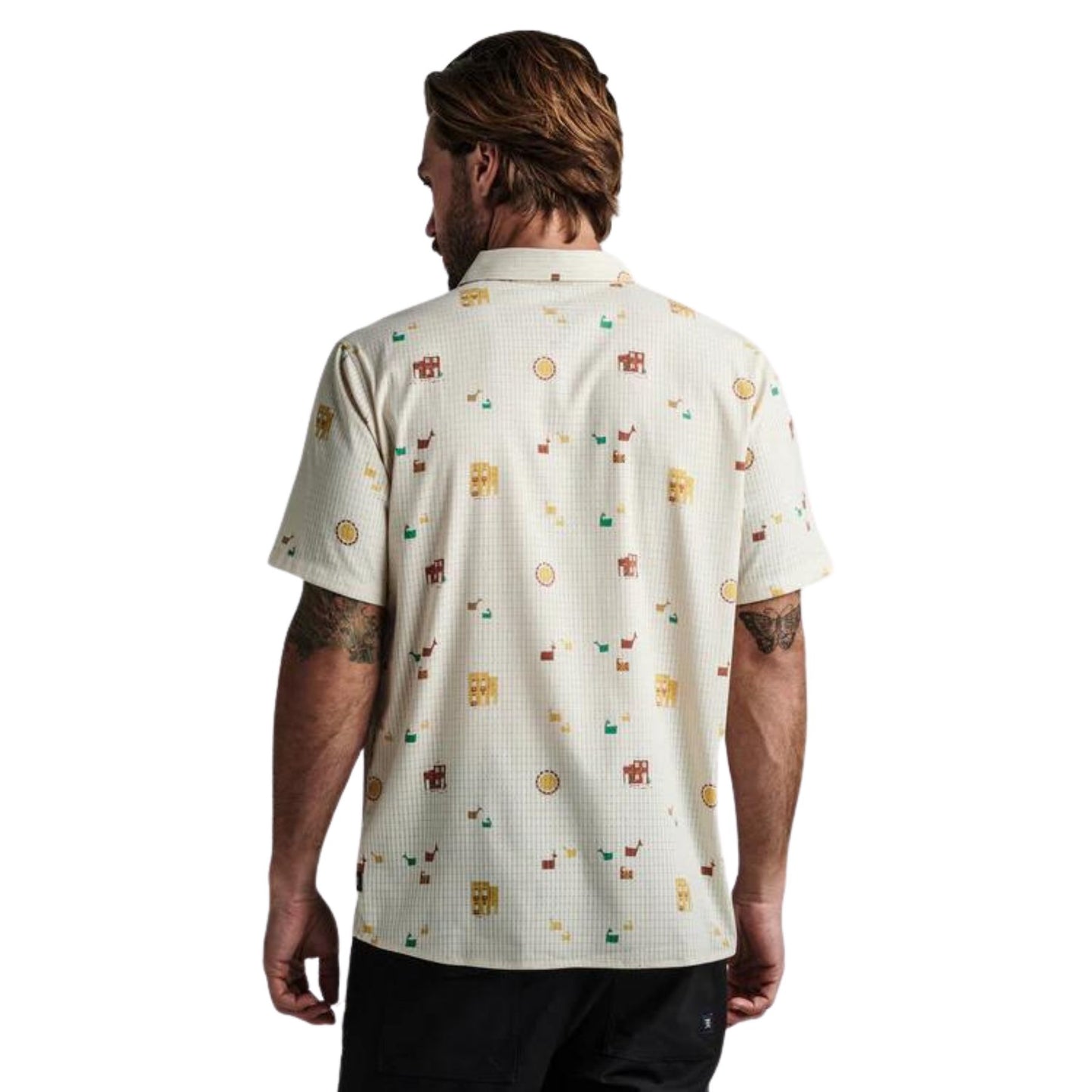Roark Bless Up Breathable Stretch Shirt - Almond Paste