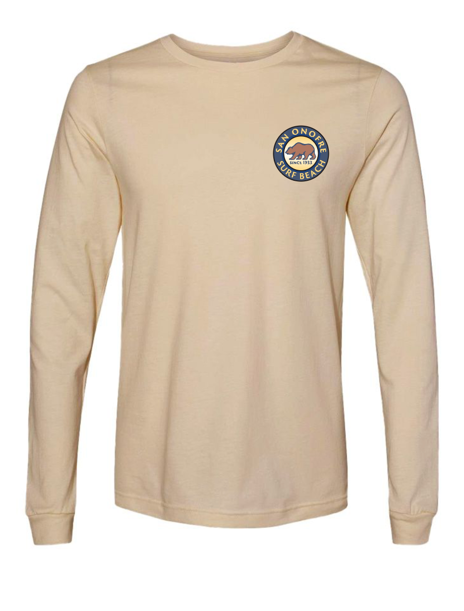 Sano Boardriding State Park Longsleeve Tee - Sand Brown