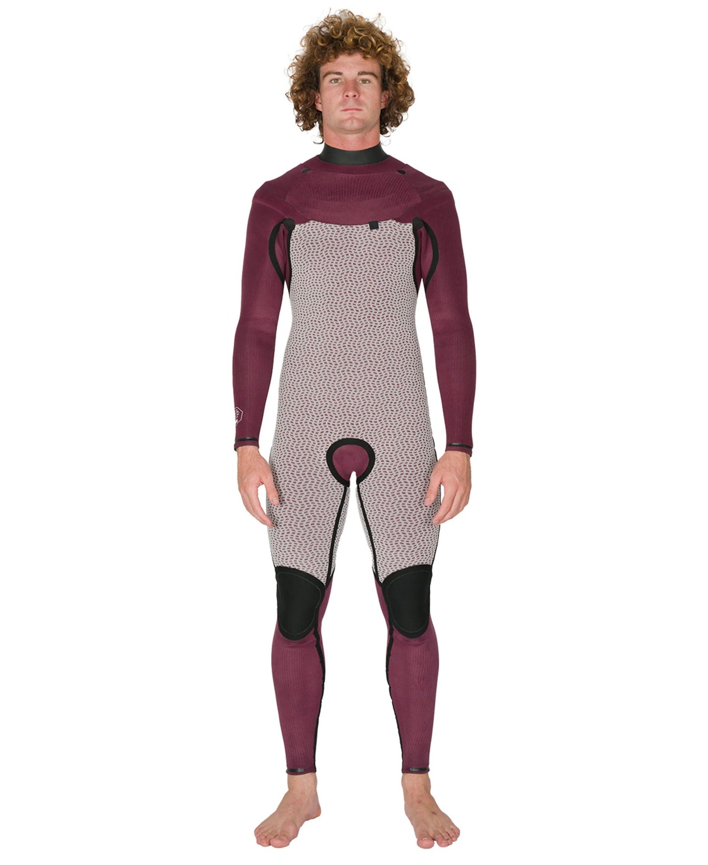 Vissla New Seas 3.2 U-Zip Full Wetsuit - Midnight