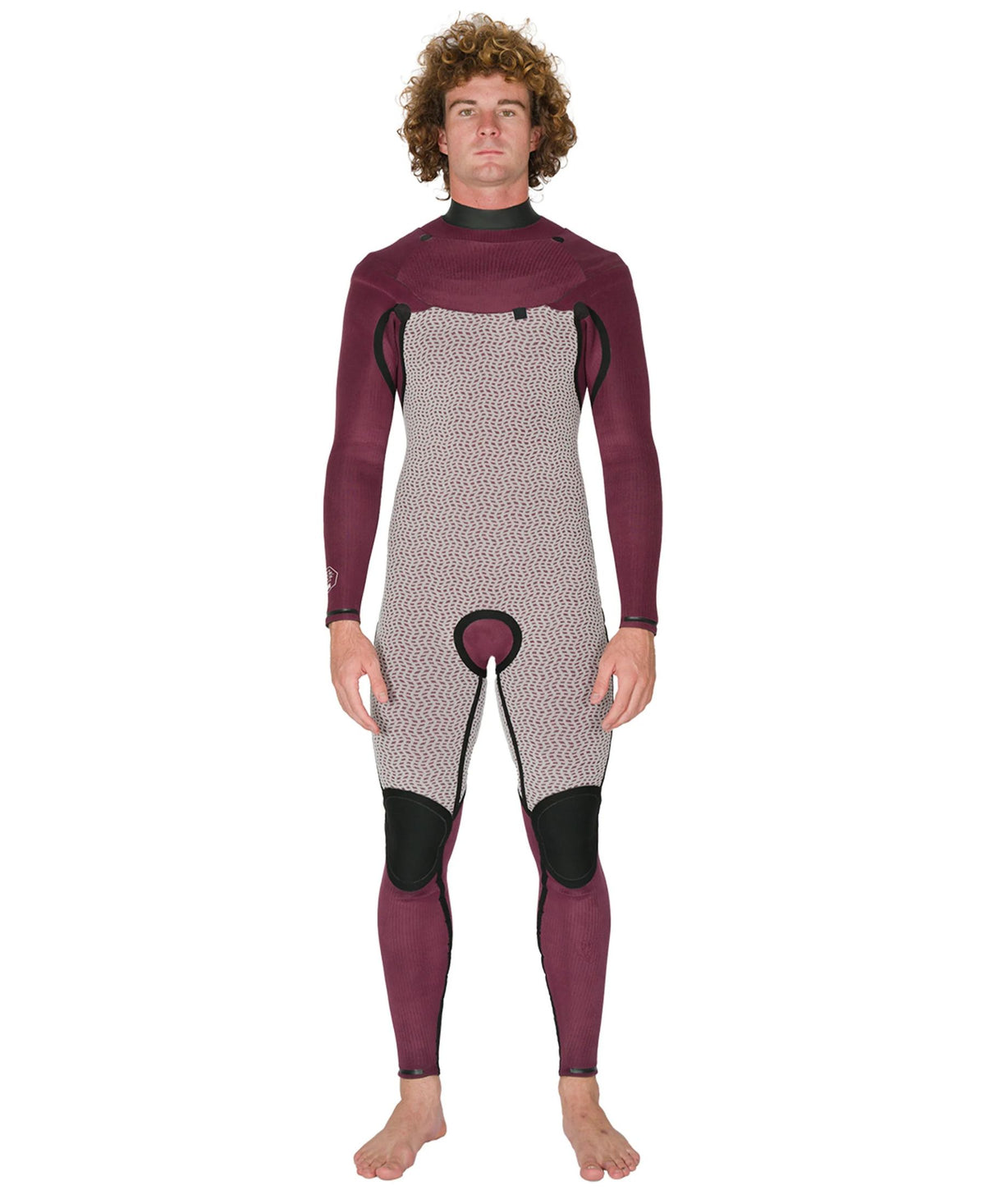 Vissla New Seas 3.2 U-Zip Full Wetsuit - Midnight