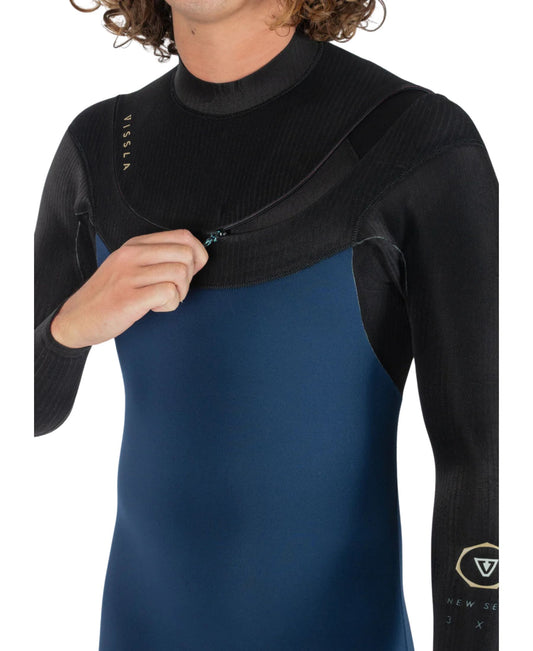 Vissla New Seas 3.2 U-Zip Full Wetsuit