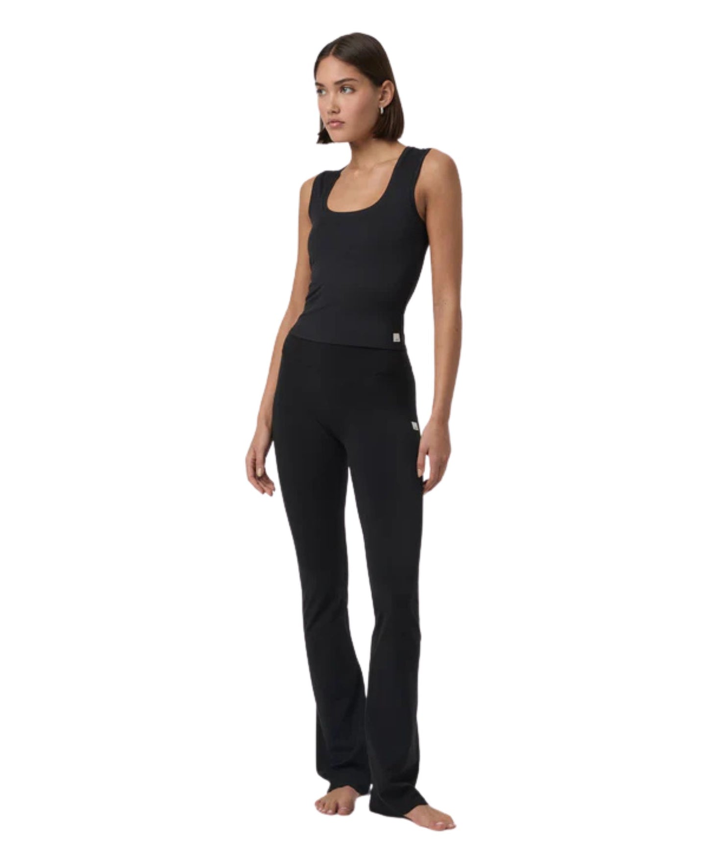 Vuori All The Feels Slim Flare - Black