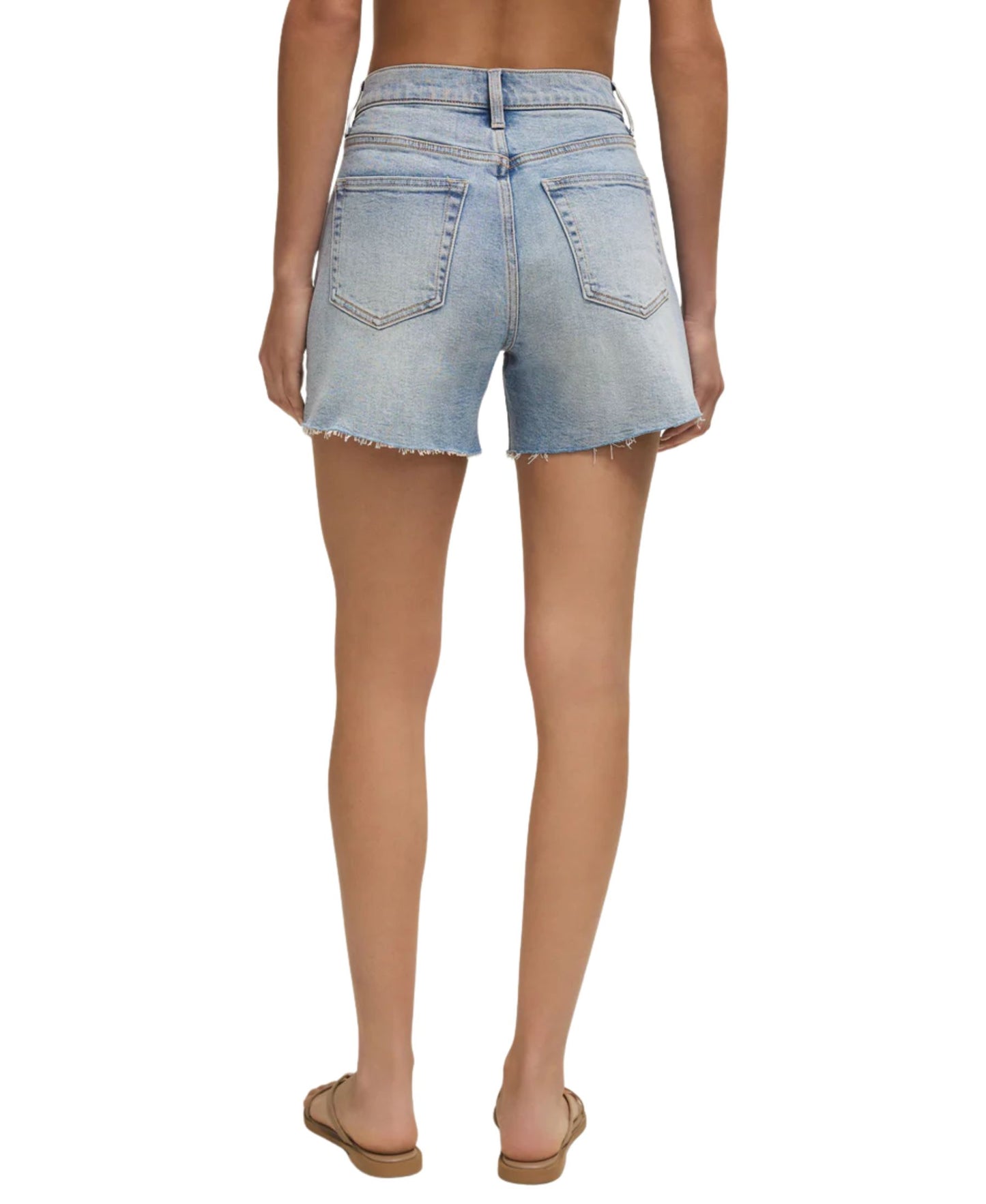 Z Supply Jonah Mid Rise Denim Short - Avalon