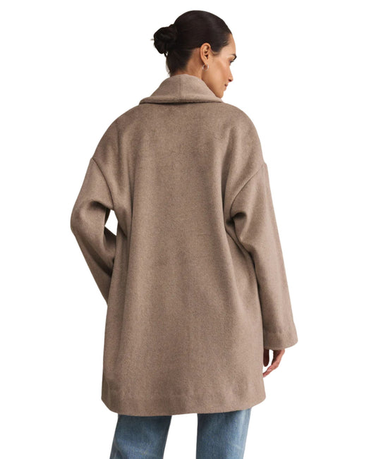 Z Supply Lennon Heathered Coat