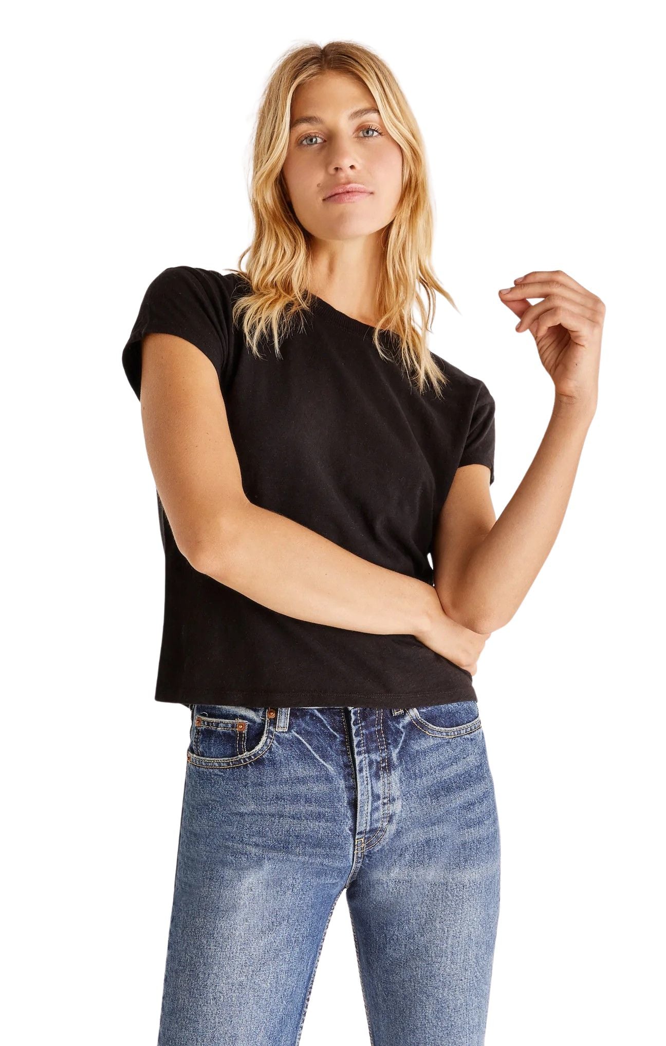 Z Supply Modern Slub Tee - Black