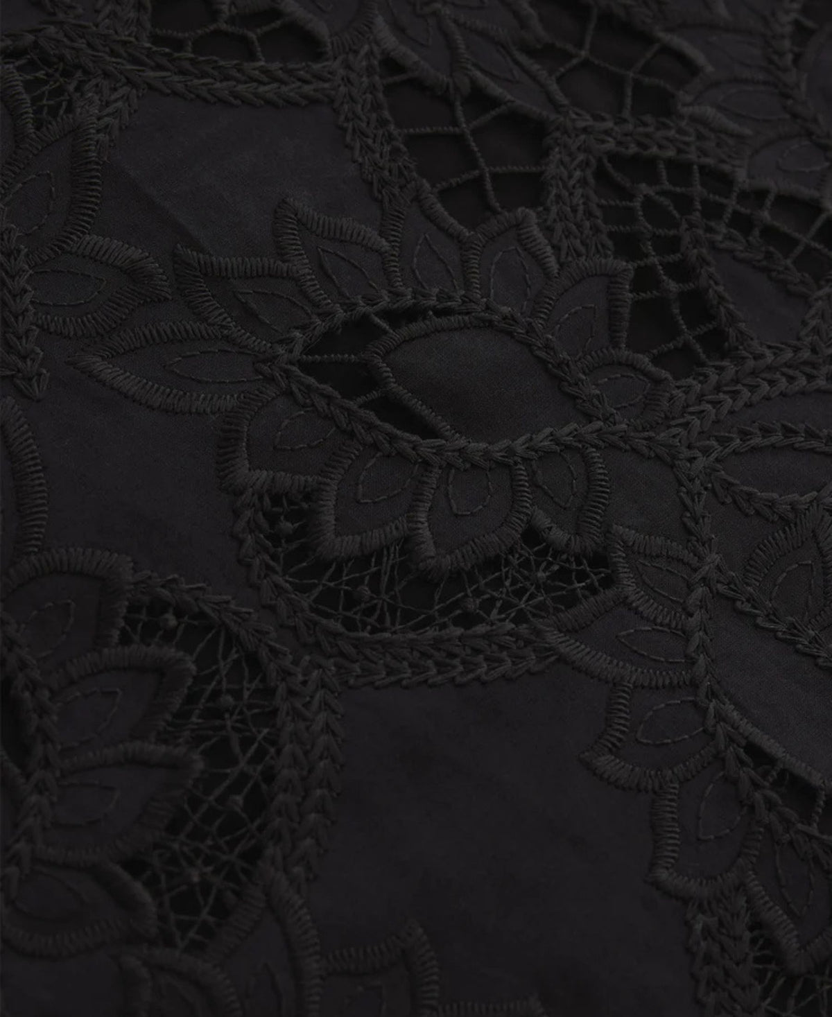 Z Supply Siren Embroidered Mini Skirt - Black