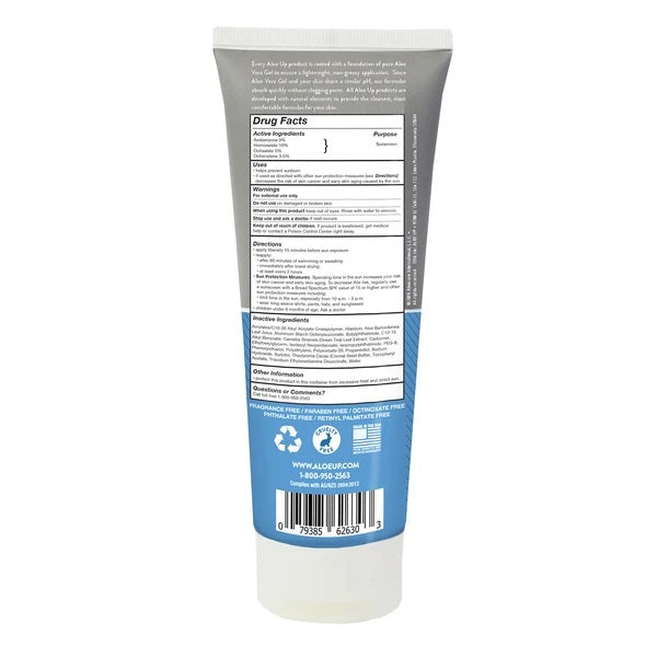 Aloe Up Sport Spf 30 Sunscreen Lotion - Spf 30
