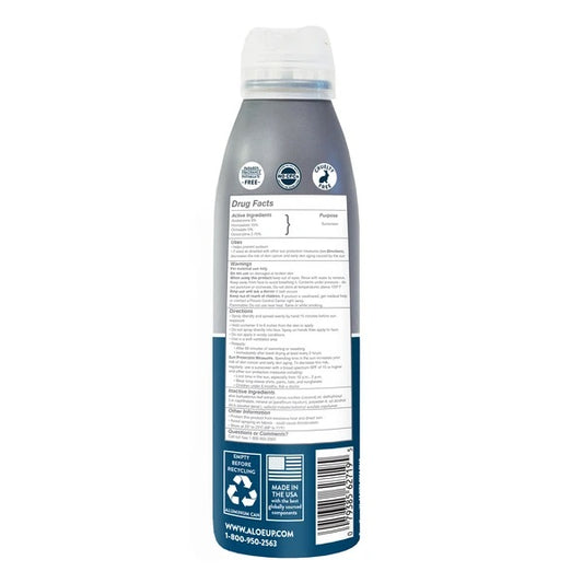 Aloe Up Sport Spf 50 Spray Sunscreen