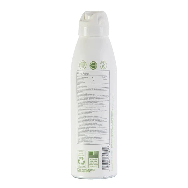 Aloe Up White Collection Spf 30 Spray Sunscreen