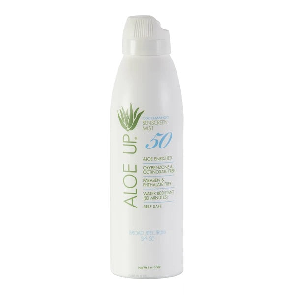 Aloe Up White Collection Spf 50 Spray Sunscreen