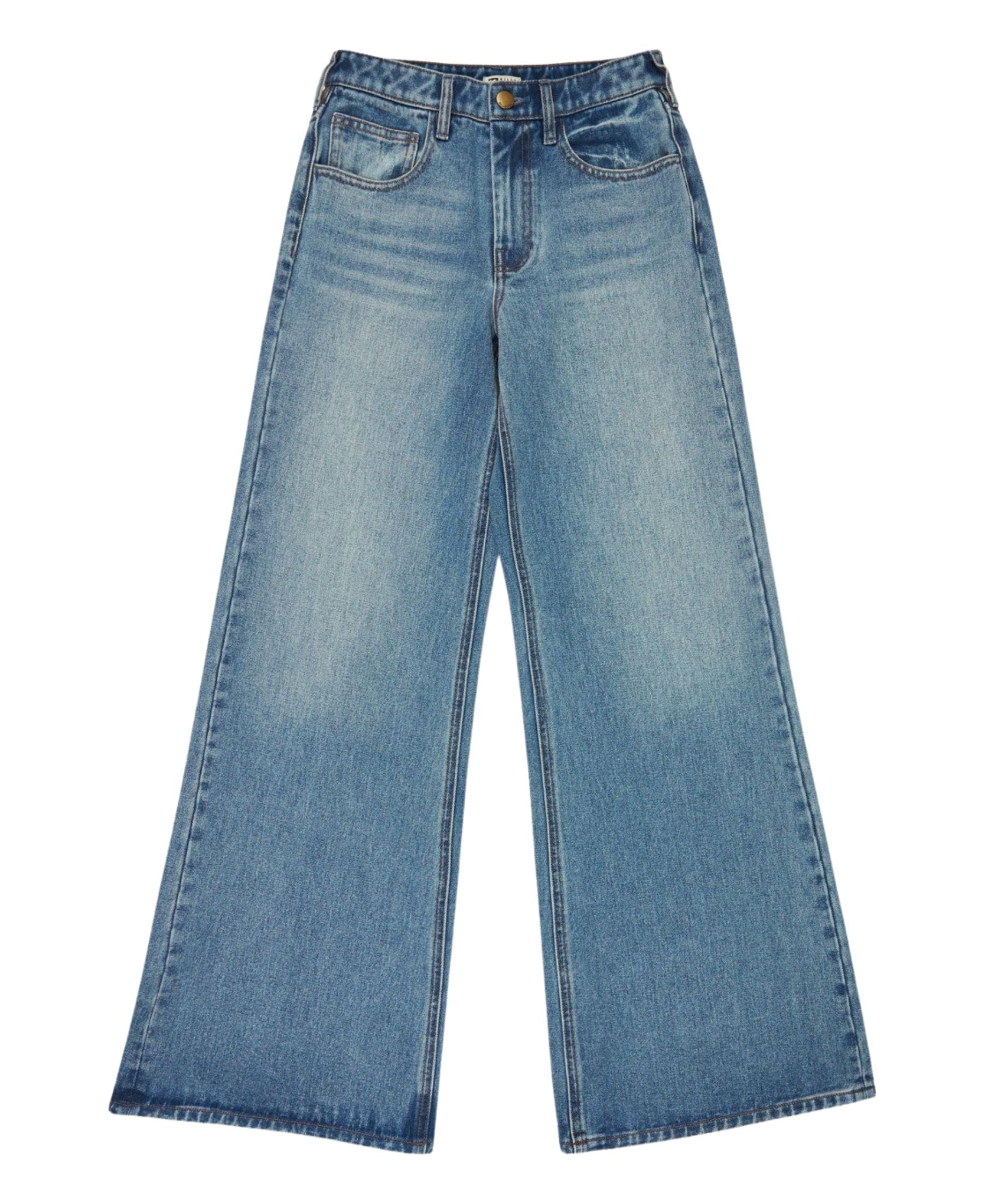 Billabong Free Fall Flared Jeans - Atlantic Deep