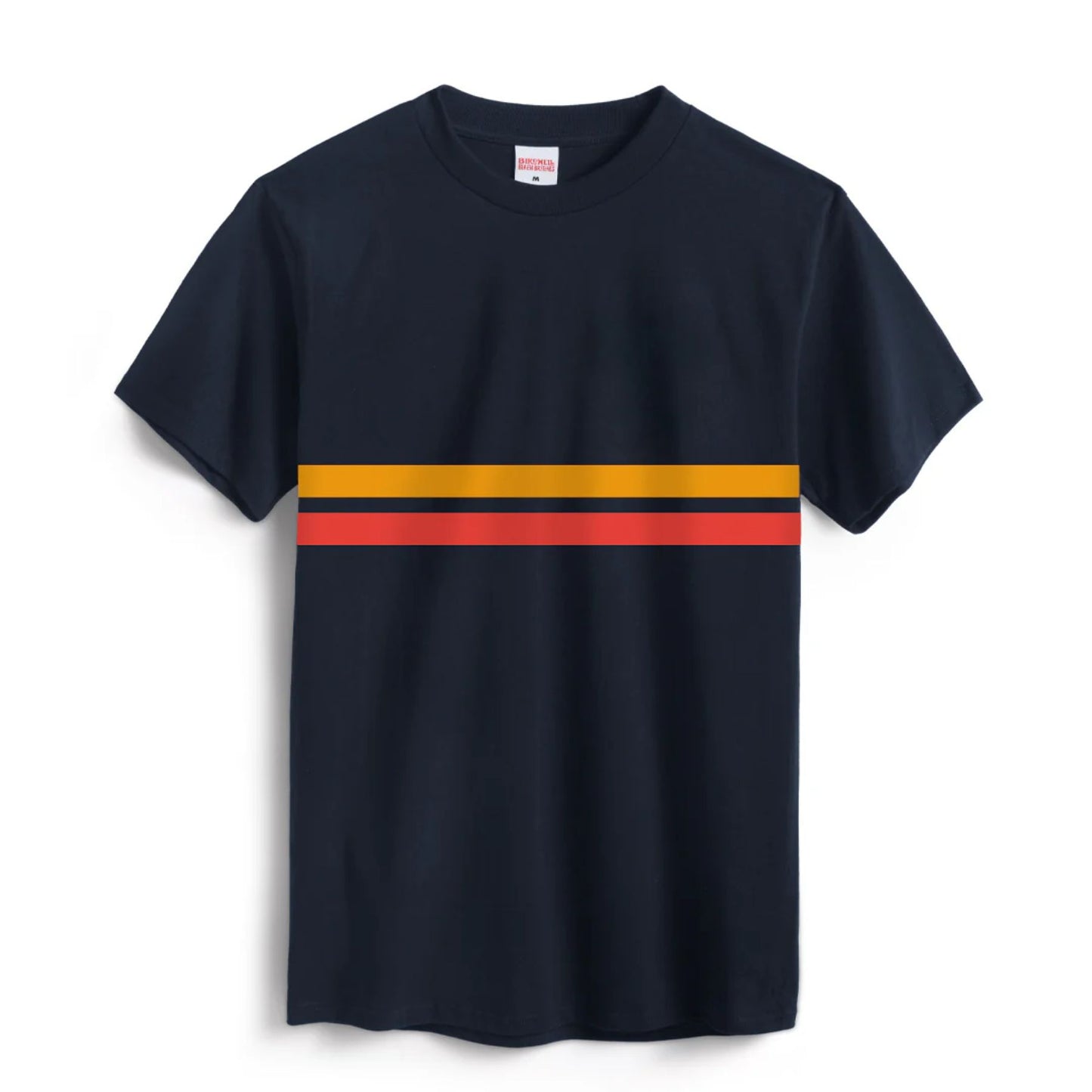 Birdwell Comp Stripe Tee - Navy