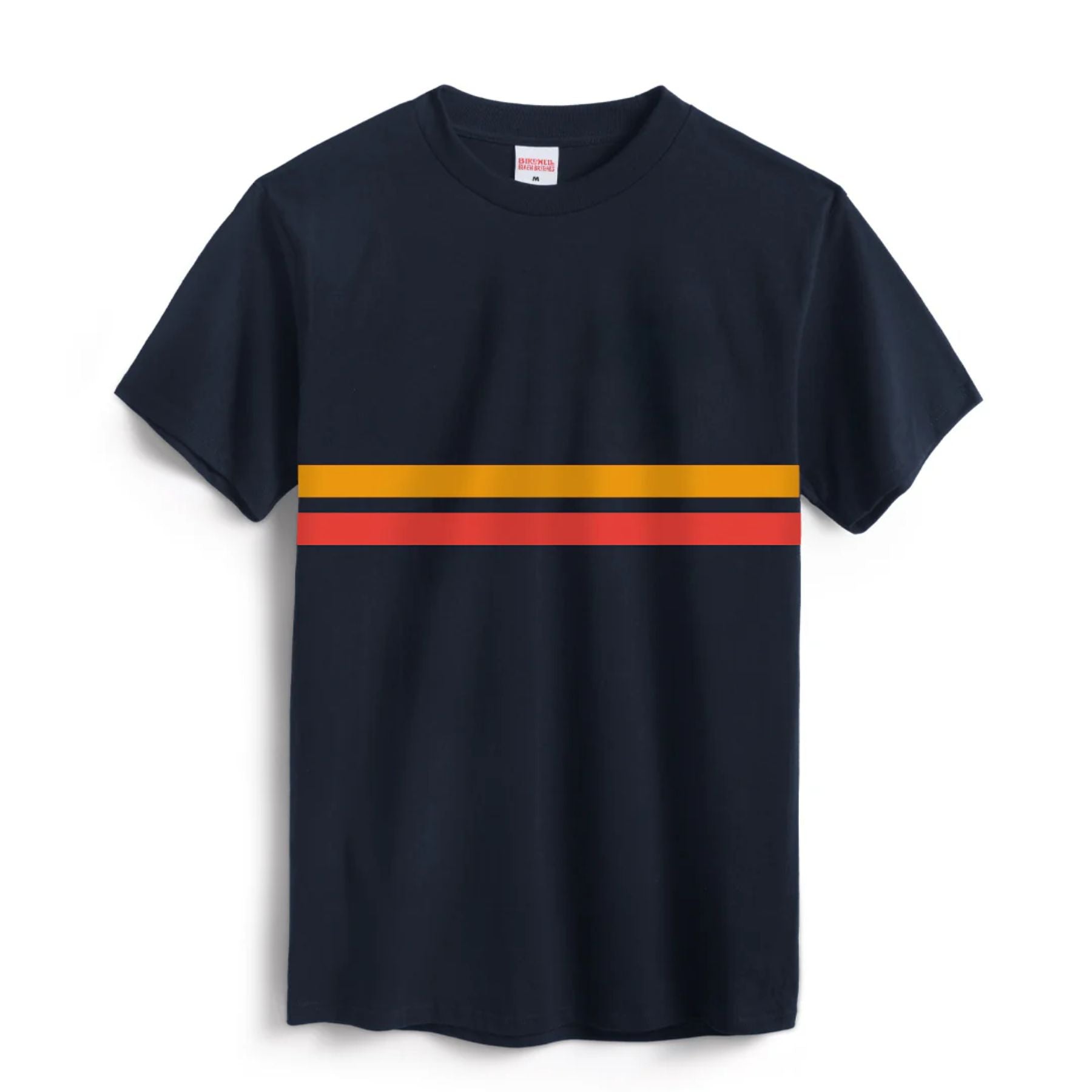 Birdwell Comp Stripe Tee - Navy